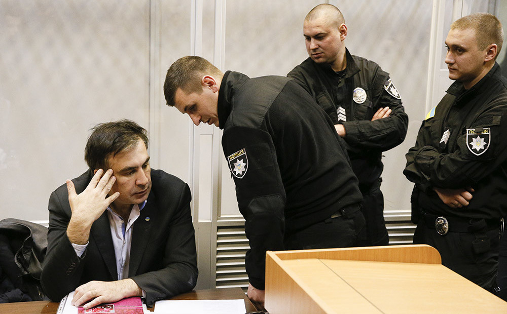 Ukrainas tiesa atsakās Saakašvili noteikt mājas arestu