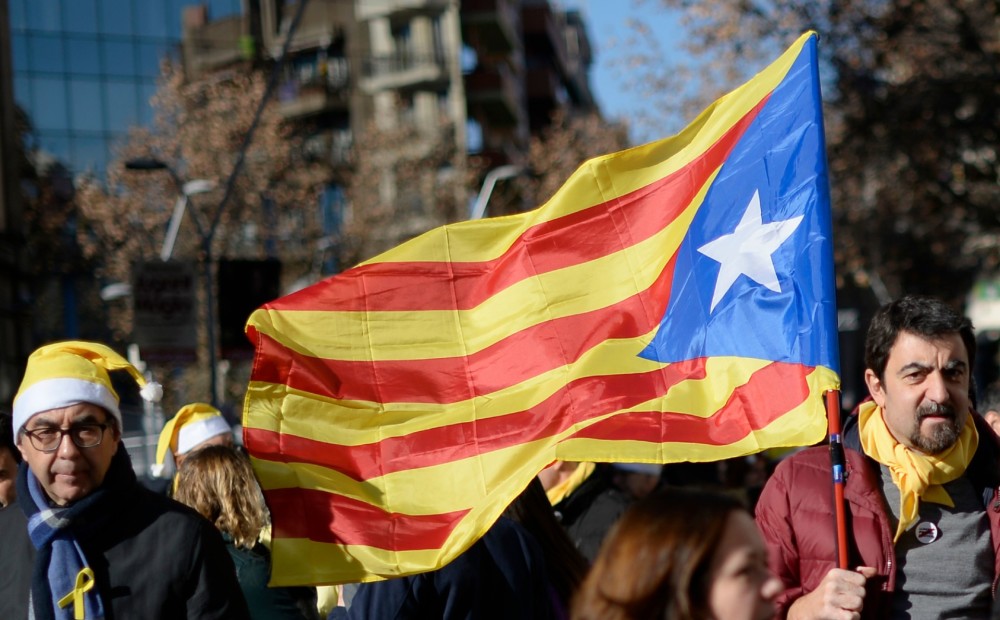 Spānija Katalonijas krīzes dēļ 