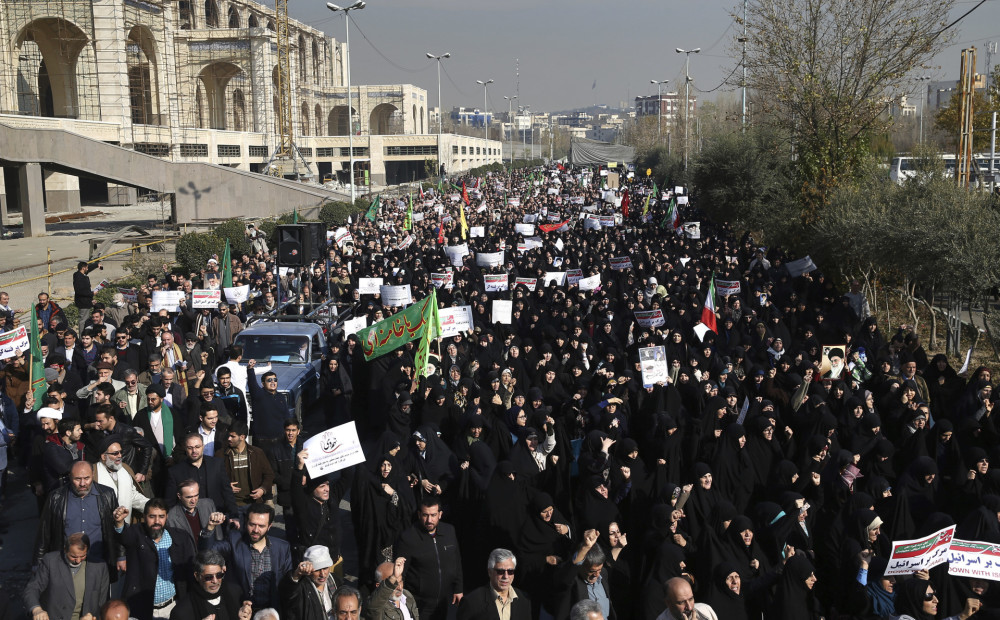 Irānas komandieris paziņo, ka protesti ir gandrīz beigušies