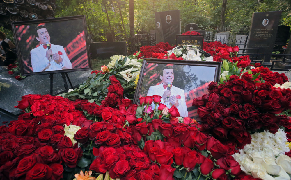 Могила Кобзона На Кладбище Фото Сегодня