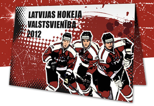 Latvijas monētu nams izdod hokeja valstsvienībai veltītu zelta žetonu / Diena