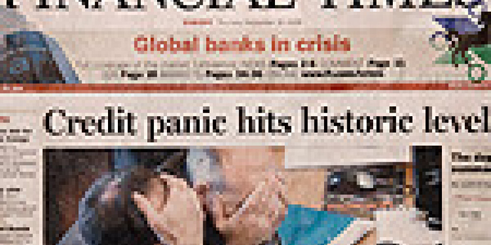 „Financial Times”: Eiropa nedrīkst pieļaut Latvijas kritienu