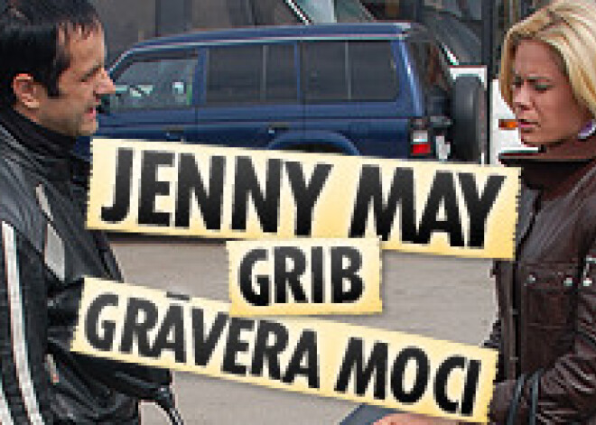 Jenny May grib Grāvera moci