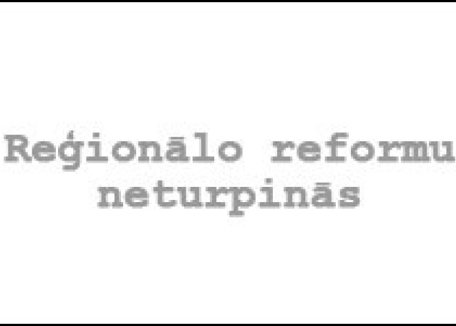 Apriņķu vietā plānošanas reģioni