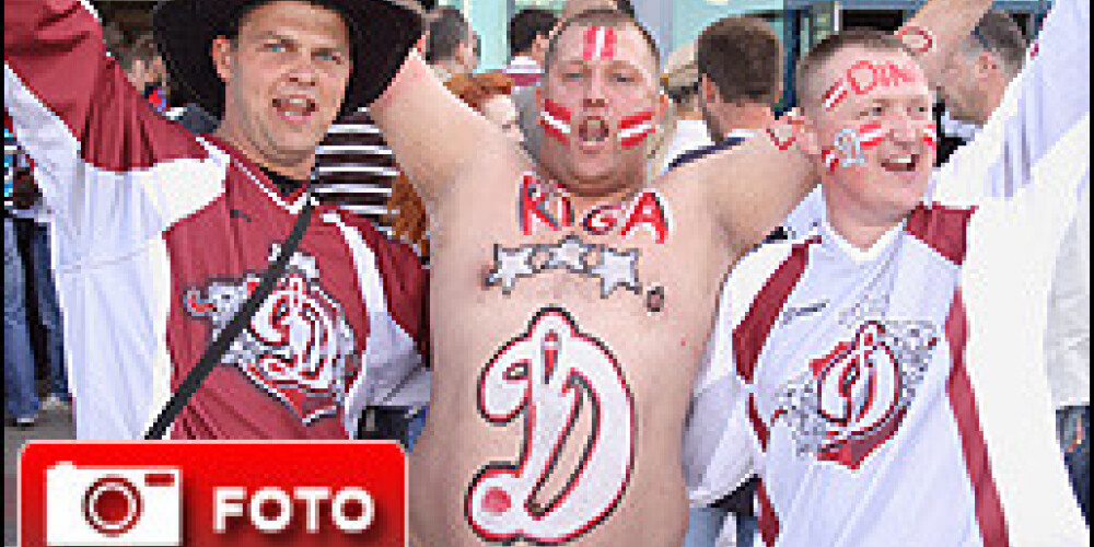 Reportāža no Rīgas „Dinamo” pirmās KHL spēles