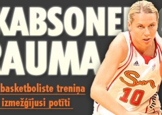 Šoks: Jēkabsonei trauma