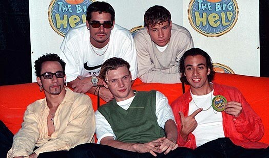 Puišu supergrupa Backstreet Boys tālajā 1997. gadā.