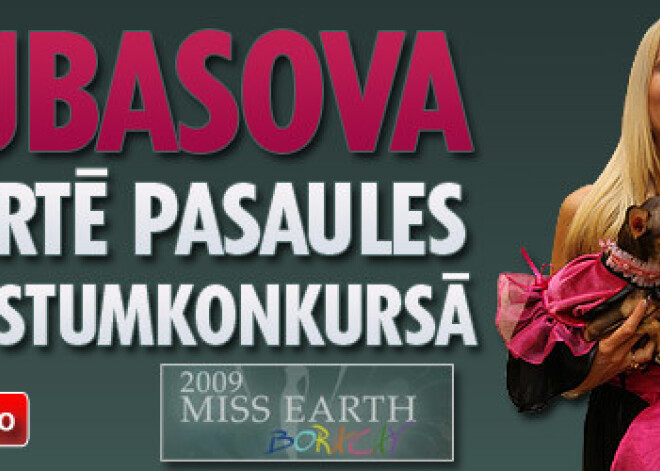 Kubasova startē pasaules skaistumkonkursā