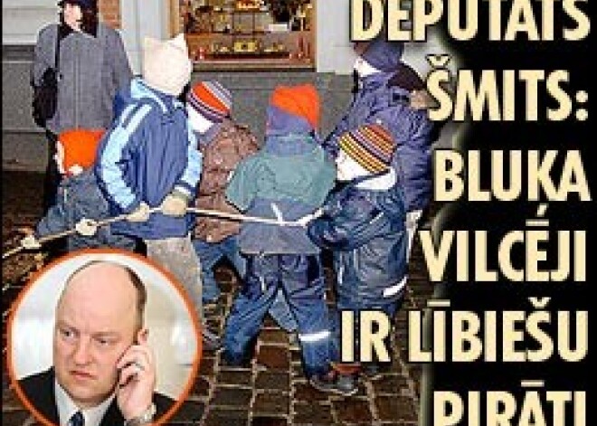 Domnieks Šmits bluķa vilkšanu salīdzina ar lībiešu pirātismu