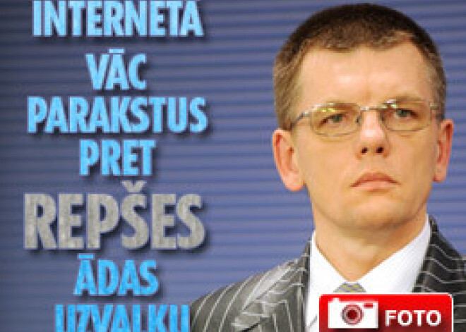 Štokenberga partijas biedrs vāc parakstus pret Repšes uzvalku