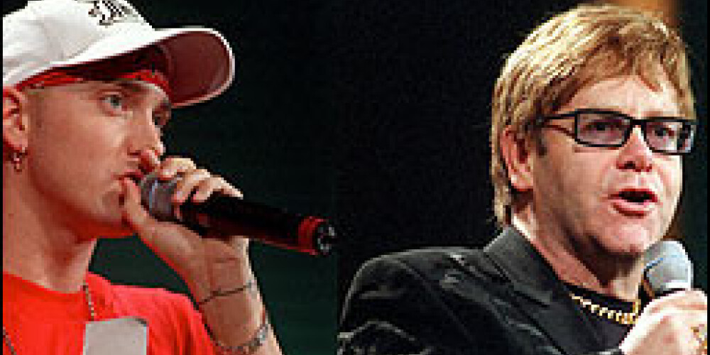 Eltons Džons palīdzējis Eminemam tikt galā ar narkotiku atkarību