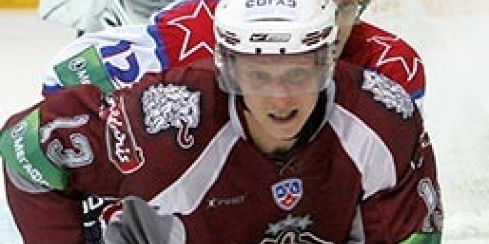 Guntis Galviņš aizvadītās nedēļas KHL labākais aizsargs