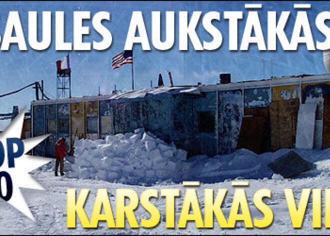 Pasaules aukstākās un karstākās vietas