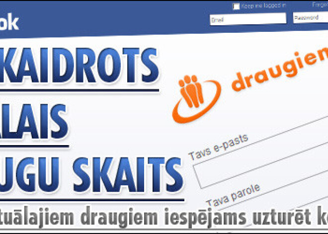 Noskaidrots ideālais draugu skaits portālā draugiem.lv