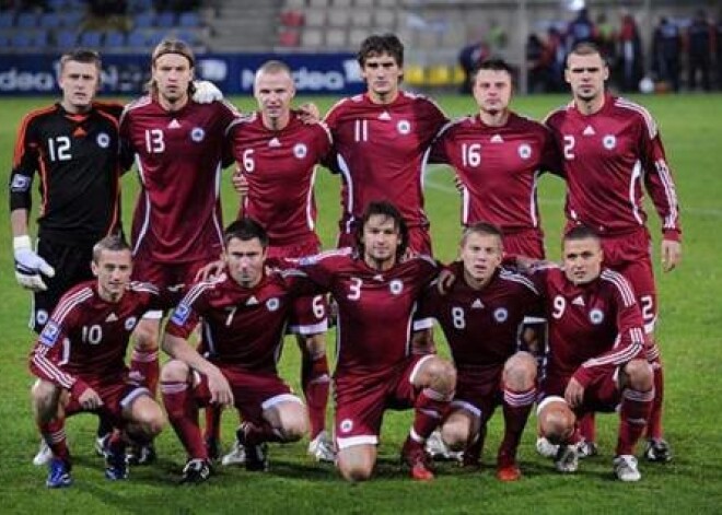 Latvijas futbolisti vēlreiz kopā ar Grieķiju un Izraēlu. Anglijai "nāves grupa"