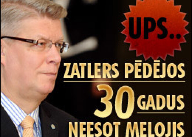 Zatlers pēdējos 30 gadus neesot melojis