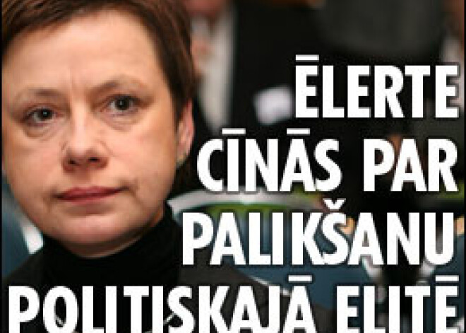 Ēlerte cīnās par palikšanu politiskajā elitē