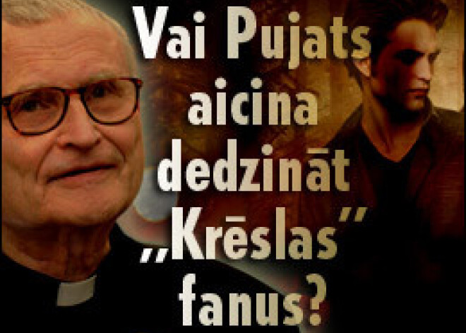 Vai arhibīskaps Pujats aicina dedzināt „Krēslas” fanus?