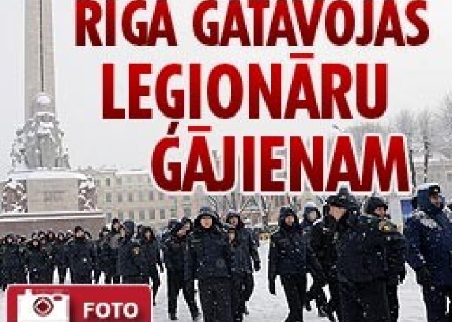 Leģionāru gājiens 16. martā Rīgā