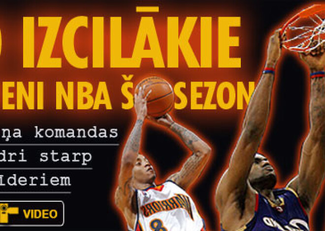 10 izcilākie metieni NBA šosezon