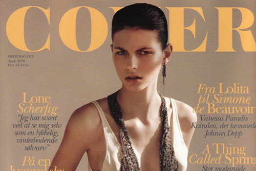 17 gadus vecā jelgavniece nu būs redzama uz slavenā modes žurnāla „COVER” vāka.