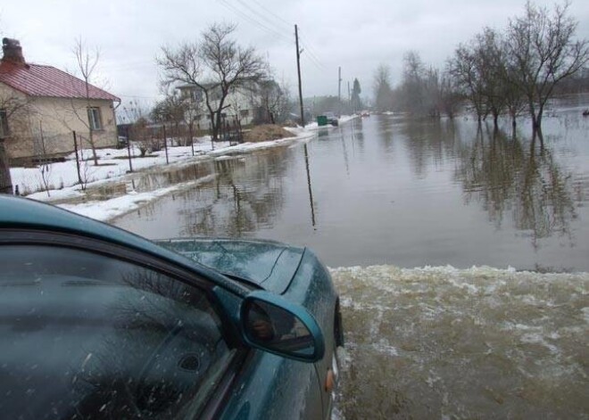 Plūdi Kalnciemā