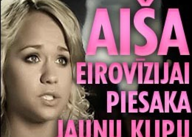 Aiša Eirovīzijai piesaka jaunu klipu