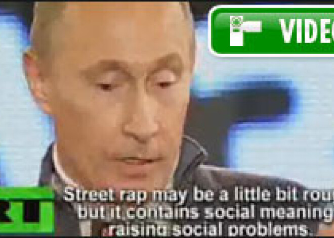 Putina tikšanās ar reperiem nominēta kā gada notikums hiphopā