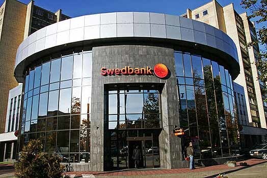 „Swedbank” ēka Viļņā.