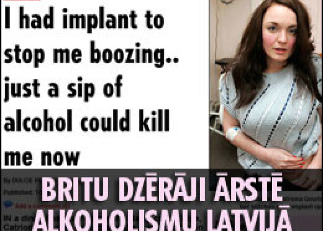 Britu dzērāji alkoholismu ārstē Latvijā