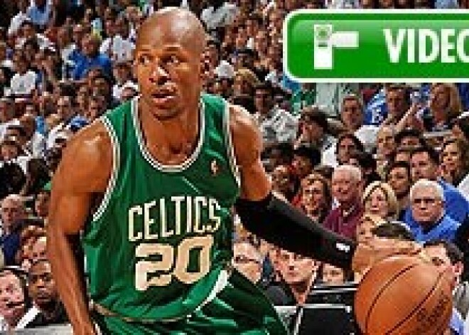 "Celtics" uzvar viesos. Rejam Alenam jauns NBA rekords