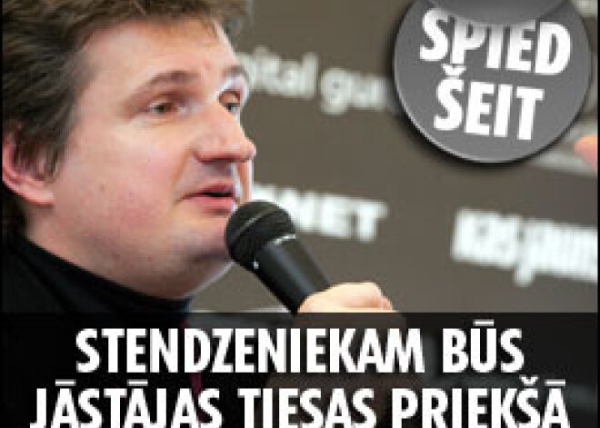 Stendzeniekam būs jāstājas tiesas priekšā