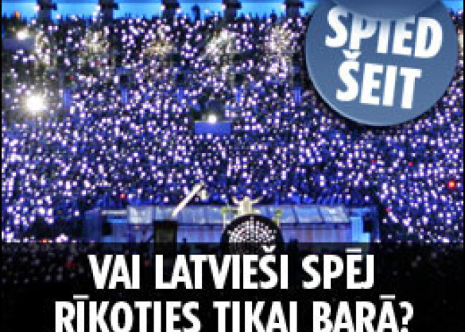 Vai latvieši spēj rīkoties tikai barā?