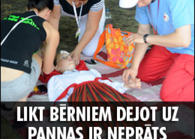 Likt bērniem dejot uz pannas ir neprāts