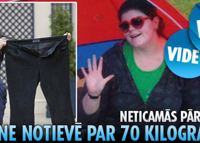 Meitene notievē par 70 kilogramiem