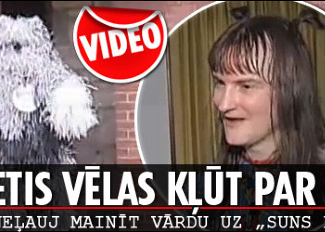 Vīrietis vēlas kļūt par suni