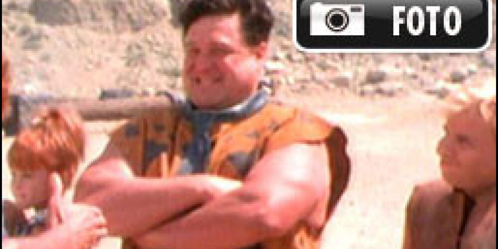 Flintstons nokrities svarā par 45 kilogramiem