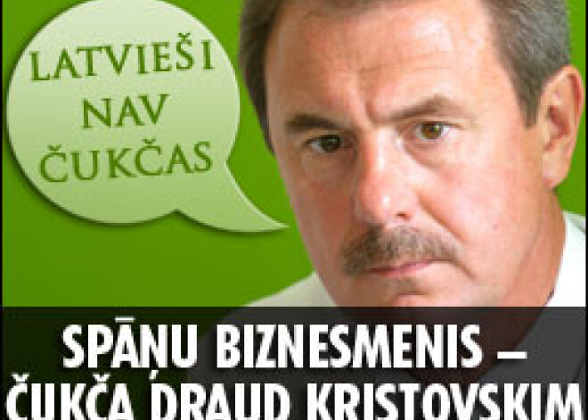 Spāņu biznesmenis – čukča draud Kristovskim