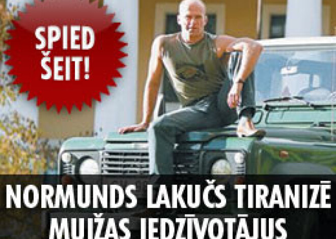 Kādreizējais tēvzemiešu "pelēkais kardināls" Normunds Lakučs tiranizē ciemata iedzīvotājus