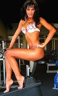 „Miss bikini 2005” un „Miss fitnesa modele 2009” Rita Elksniņa.
