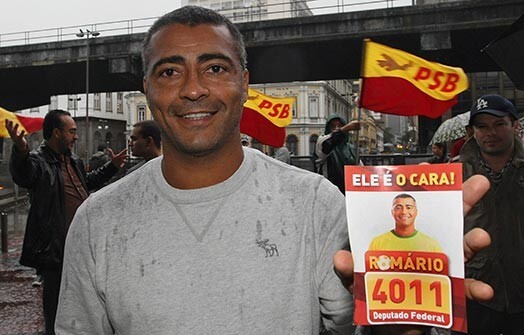 Romario ir nolēmis uzsākt politiķa karjeru.