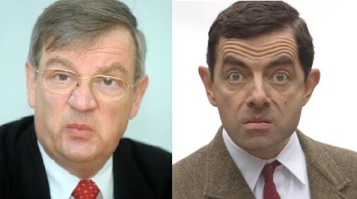 Мэра Юрмалы Ромуальдса Ражукса в прессе окрестили «латвийским мистером Бином»