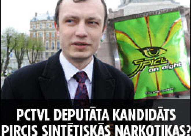 PCTVL deputāta kandidāts Jānis Kuzins pircis sintētiskās narkotikas?