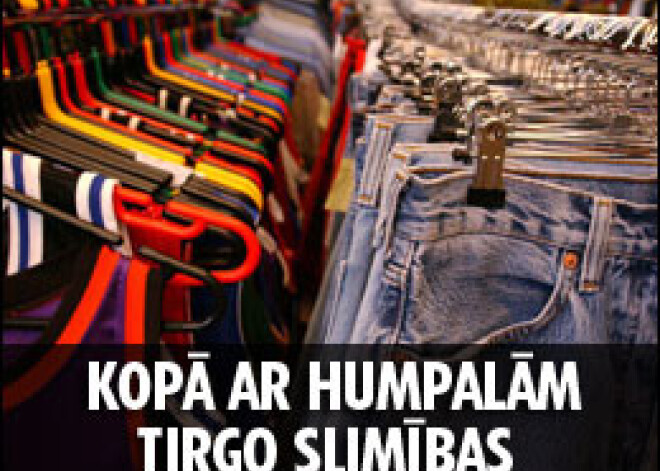 Kopā ar humpalām tirgo slimības