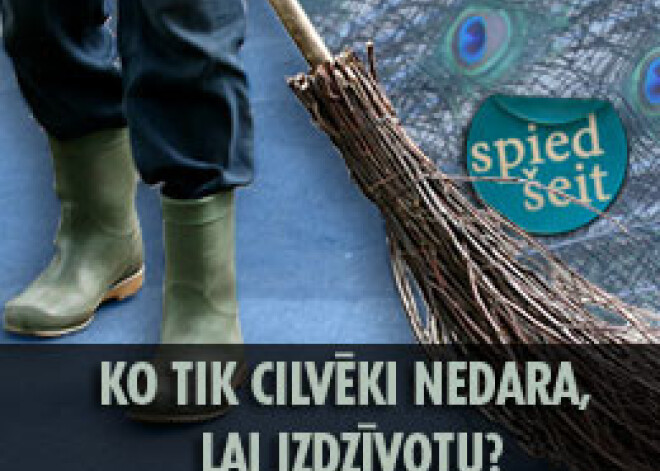 Kādus darbus dara cilvēki, lai izdzīvotu...