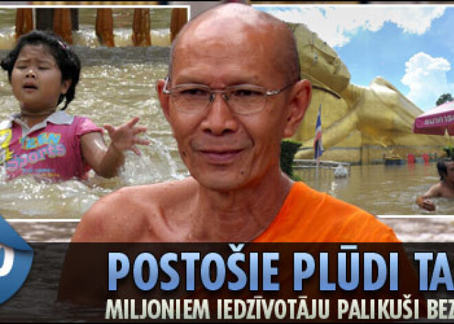 Postošie plūdi Taizemē