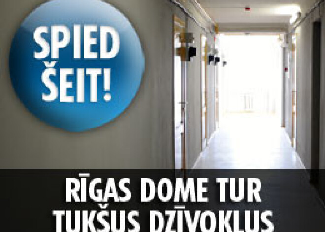 Kaut rindā stāv 7932 ģimenes, Rīgas dome tur tukšus dzīvokļus