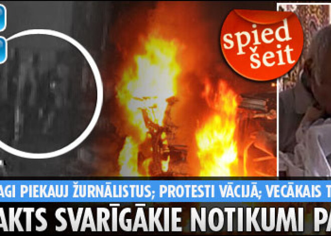 Diennakts svarīgākie notikumi pasaulē