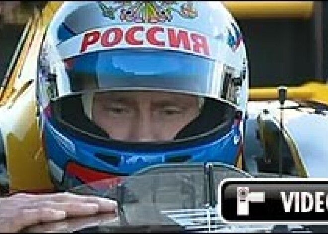 TRAKAIS VIDEO: Putins brauc ar F1