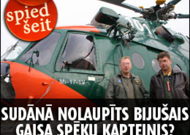 Sudānā nolaupīts bijušais Gaisa spēku kapteinis?